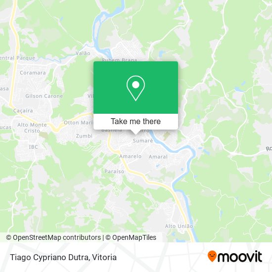 Tiago Cypriano Dutra map