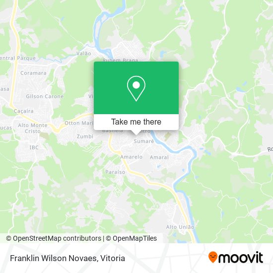 Franklin Wilson Novaes map