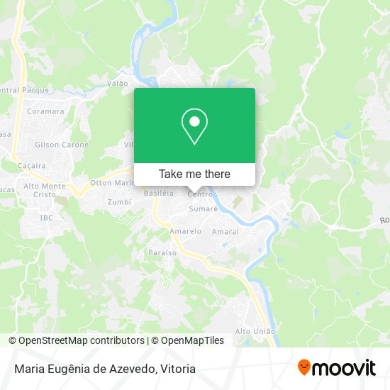 Maria Eugênia de Azevedo map