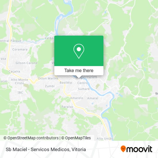Sb Maciel - Servicos Medicos map