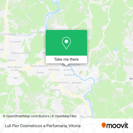 Luli Flor Cosmeticos e Perfumaria map