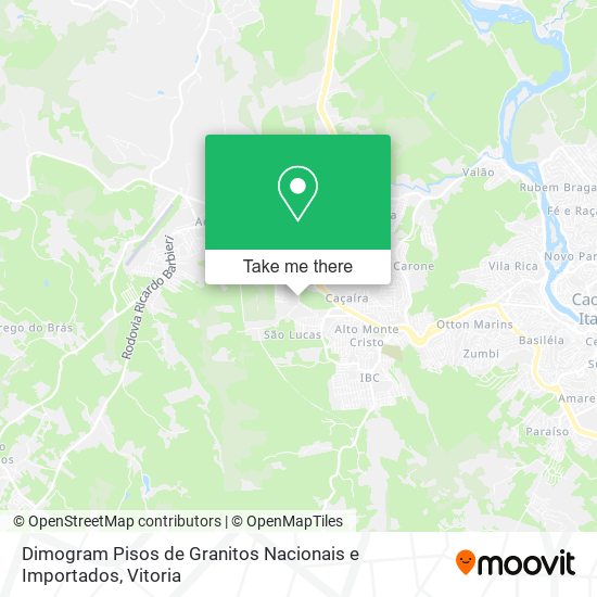 Dimogram Pisos de Granitos Nacionais e Importados map