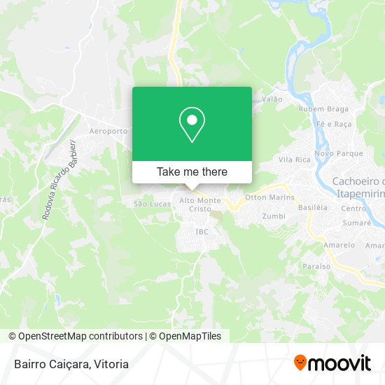 Bairro Caiçara map