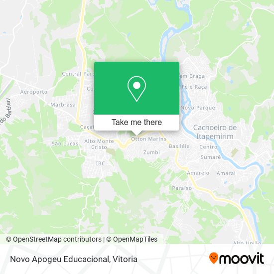 Novo Apogeu Educacional map
