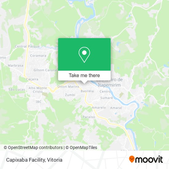 Capixaba Facility map