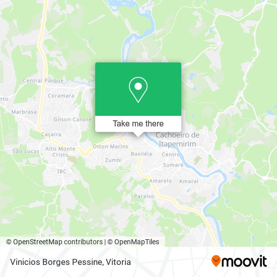 Vinicios Borges Pessine map