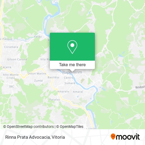 Rinna Prata Advocacia map