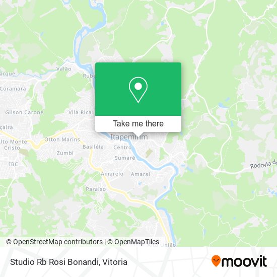 Studio Rb Rosi Bonandi map