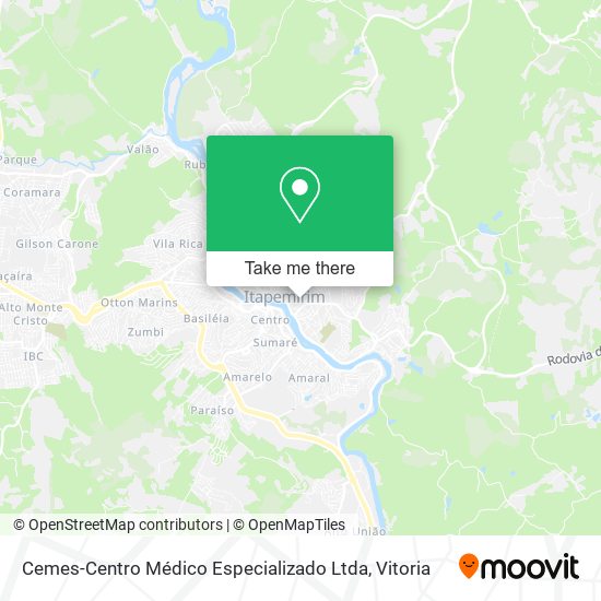 Cemes-Centro Médico Especializado Ltda map