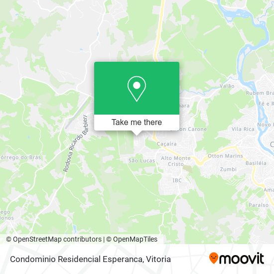 Condominio Residencial Esperanca map