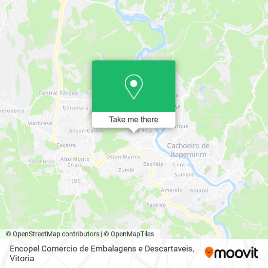Encopel Comercio de Embalagens e Descartaveis map