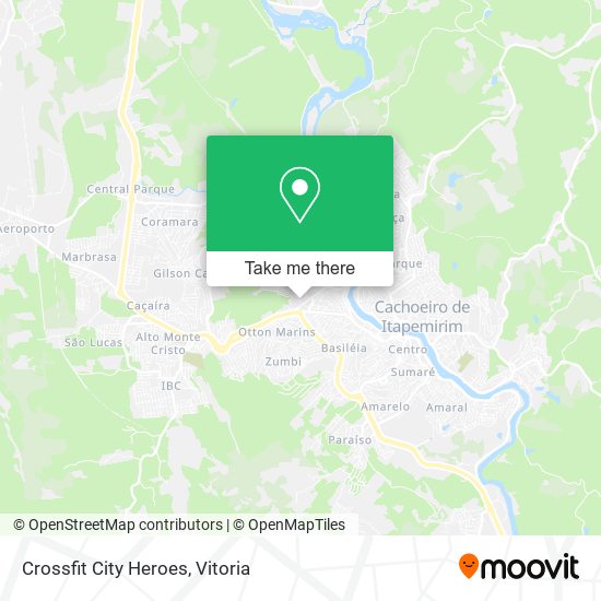 Crossfit City Heroes map