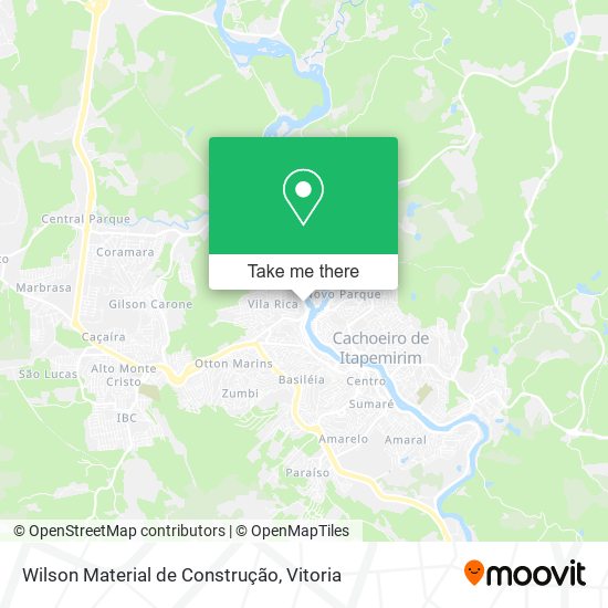 Wilson Material de Construção map