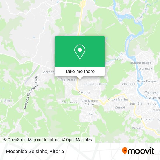 Mecanica Gelsinho map