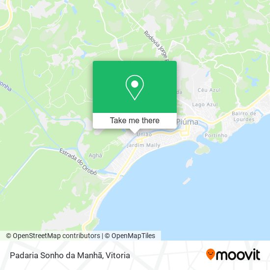 Padaria Sonho da Manhã map