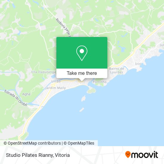 Studio Pilates Rianny map