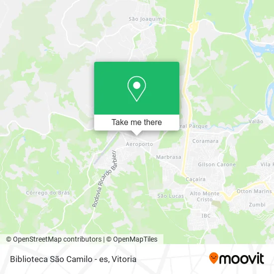 Biblioteca São Camilo - es map