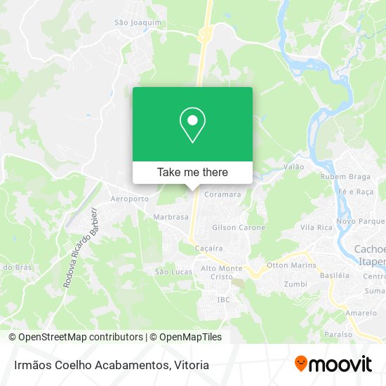 Irmãos Coelho Acabamentos map