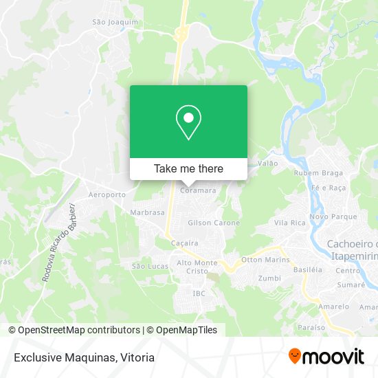 Exclusive Maquinas map