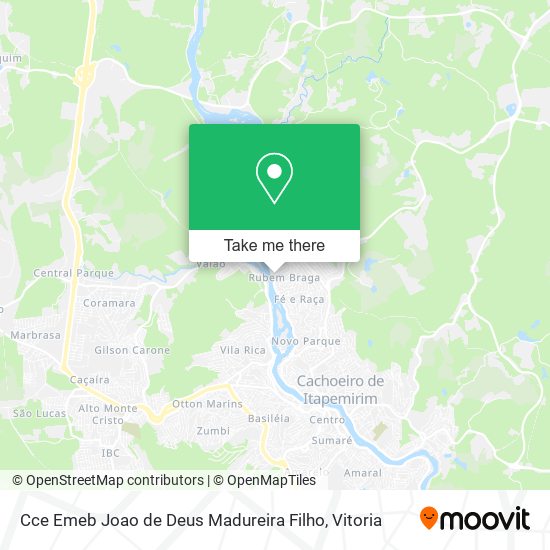 Mapa Cce Emeb Joao de Deus Madureira Filho