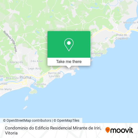 Condominio do Edificio Residencial Mirante de Iriri map