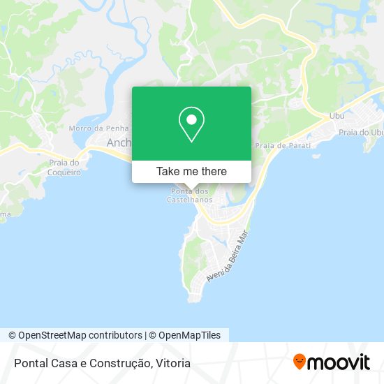 Pontal Casa e Construção map