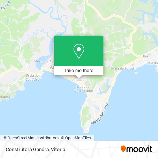 Construtora Gandra map