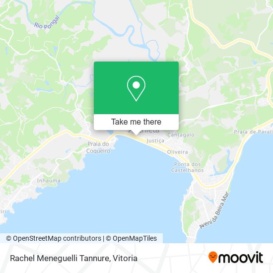 Rachel Meneguelli Tannure map