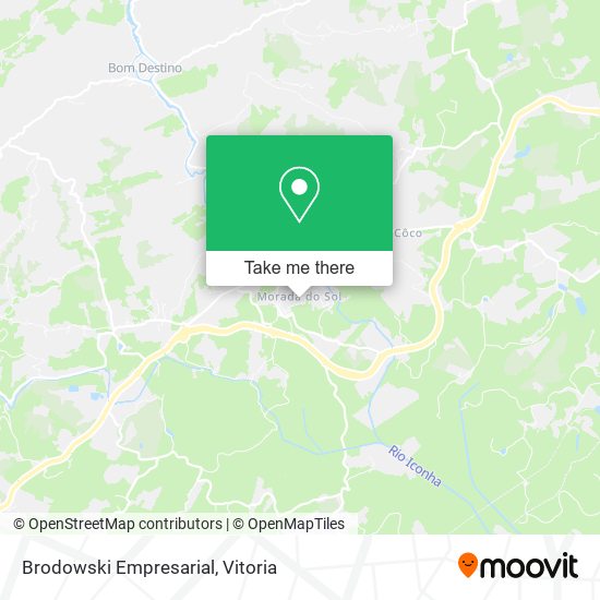 Brodowski Empresarial map