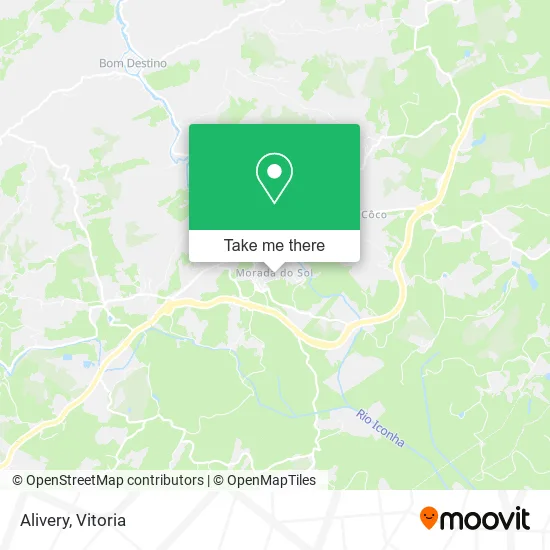 Alivery map