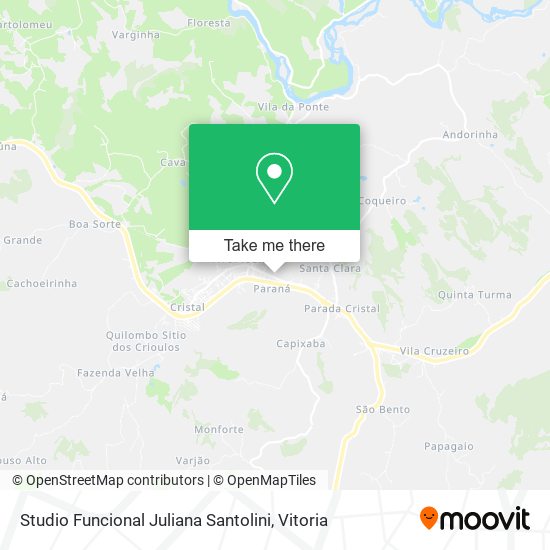 Studio Funcional Juliana Santolini map