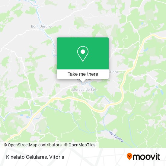 Kinelato Celulares map