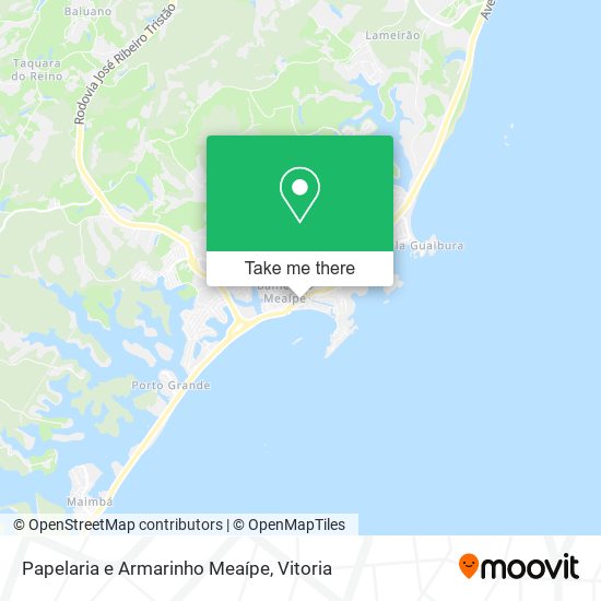 Papelaria e Armarinho Meaípe map