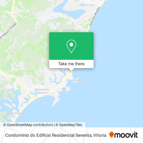 Condominio do Edificio Residencial Serenita map