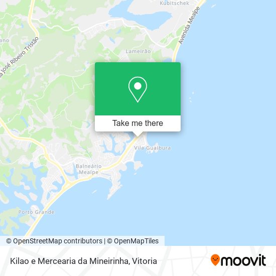 Kilao e Mercearia da Mineirinha map