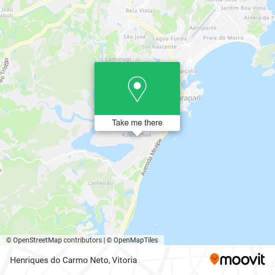 Henriques do Carmo Neto map