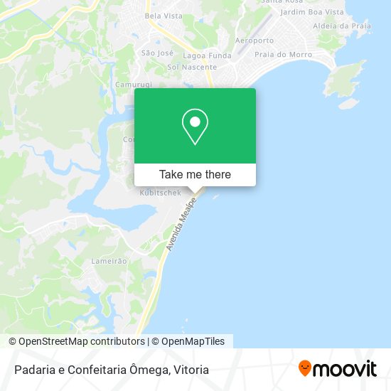 Padaria e Confeitaria Ômega map