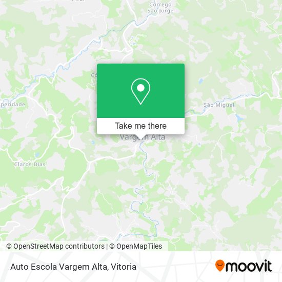 Auto Escola Vargem Alta map