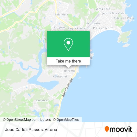 Joao Carlos Passos map