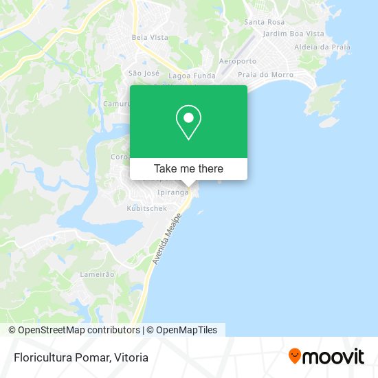 Floricultura Pomar map