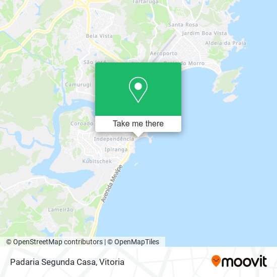 Padaria Segunda Casa map