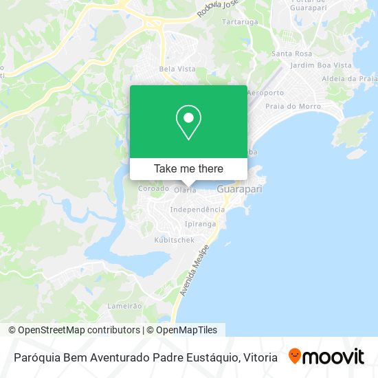 Paróquia Bem Aventurado Padre Eustáquio map