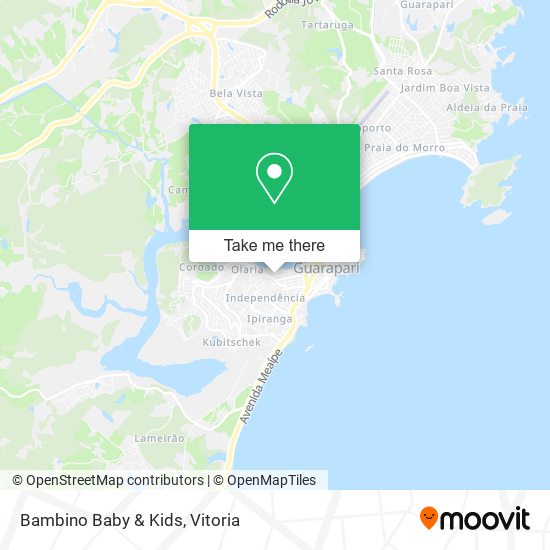 Bambino Baby & Kids map