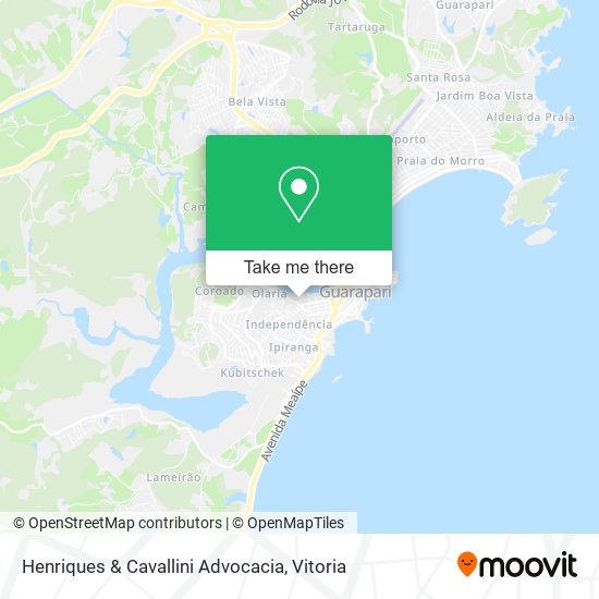 Henriques & Cavallini Advocacia map