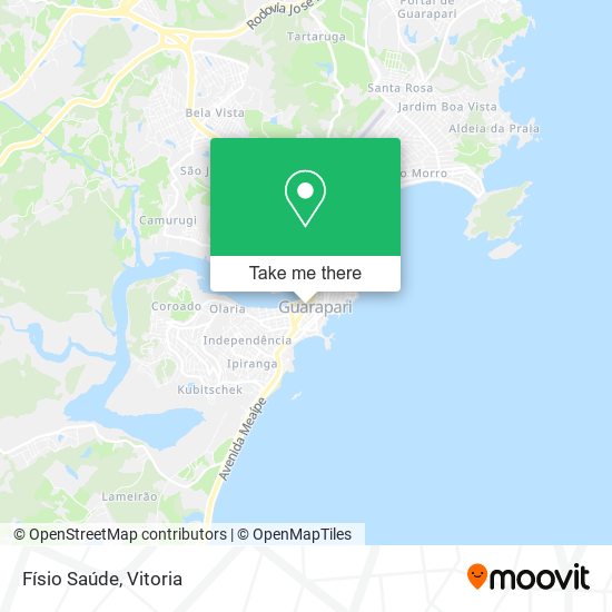 Físio Saúde map