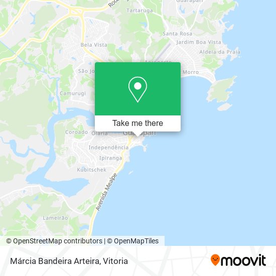 Márcia Bandeira Arteira map