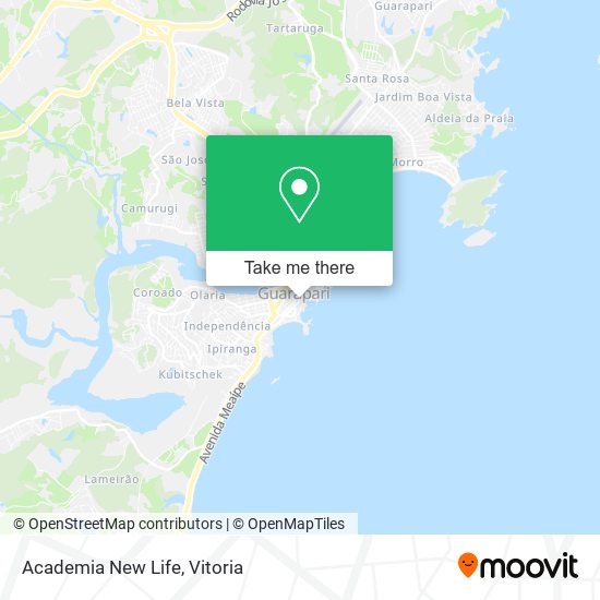 Academia New Life map