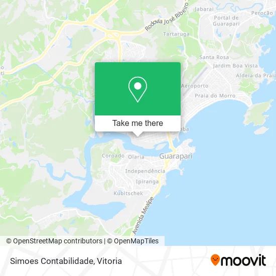 Simoes Contabilidade map