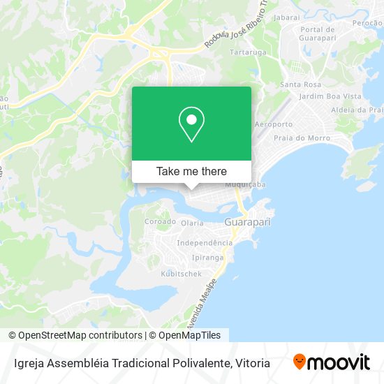Igreja Assembléia Tradicional Polivalente map