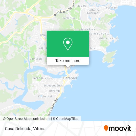 Casa Delicada map
